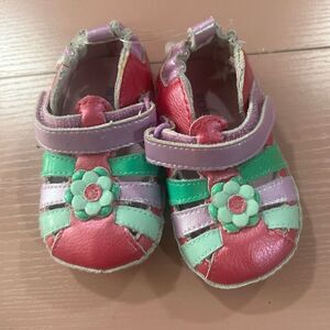 Robeez Mini Shoez I'm So Cute Fish Bright Sandals Size 2